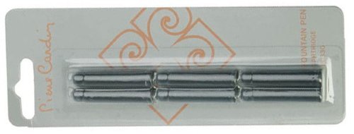 Картриджи с чернилами (6 шт) для перьевой ручки Pierre Cardin, синие