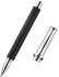 Ручка-роллер КИТ Status Kit, черный, серебристый