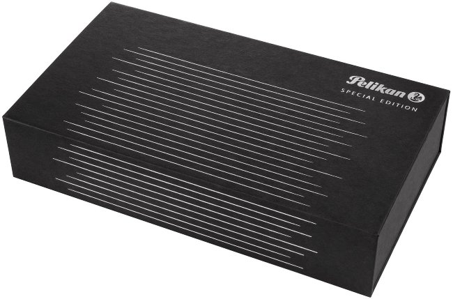 Перьевая ручка Pelikan Souveran M 815 SE, Metal Striped ST, перо F Перьевая ручка Pelikan Souveran M 815 SE, Metal Striped ST, перо F