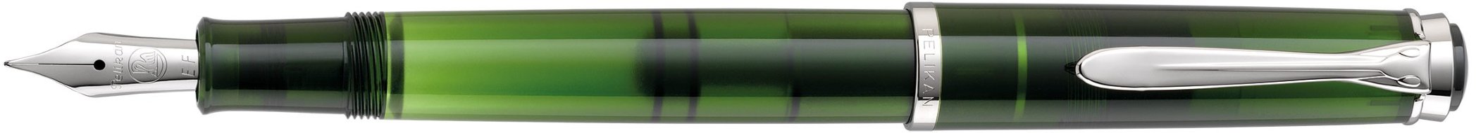 Перьевая ручка Pelikan Elegance Classic M205 SE Olivine, в комплекте флакон чернил Edelstein, подарочная коробка