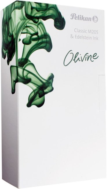 Перьевая ручка Pelikan Elegance Classic M205 SE Olivine, в комплекте флакон чернил Edelstein, подарочная коробка Перьевая ручка Pelikan Elegance Classic M205 SE Olivine, в комплекте флакон чернил Edelstein, подарочная коробка