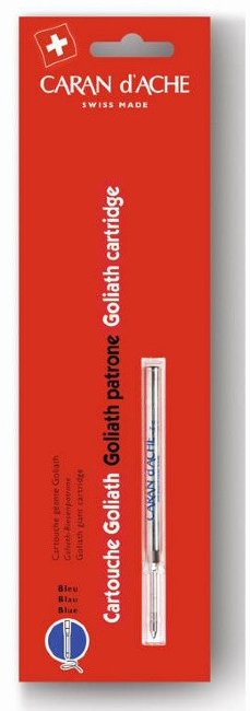 Стержень для шариковой ручки Caran d`Ache Goliath, синий, M 