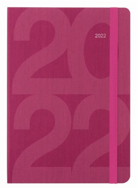 Еженедельник Letts Block A5, фуксия