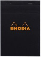 Блокнот Rhodia Basics №16, A5, клетка, 80 г, черный