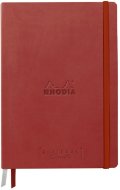 Записная книжка Rhodiarama Goalbook Creation в твердой обложке, A5, без линовки, 200 г, Nacarat коричнево-красный