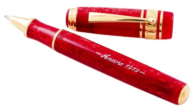  Ручка-роллер Ancora Maxima Color Darkred Gold