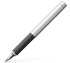 Перьевая ручка Graf von Faber-Castell Basic Metal, EF, матовый хромированный металл