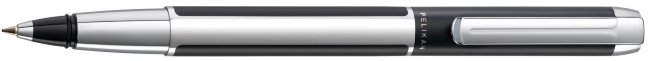 Роллер Pelikan Elegance Pura R40 Black Silver Роллер Pelikan Elegance Pura R40 Black Silver