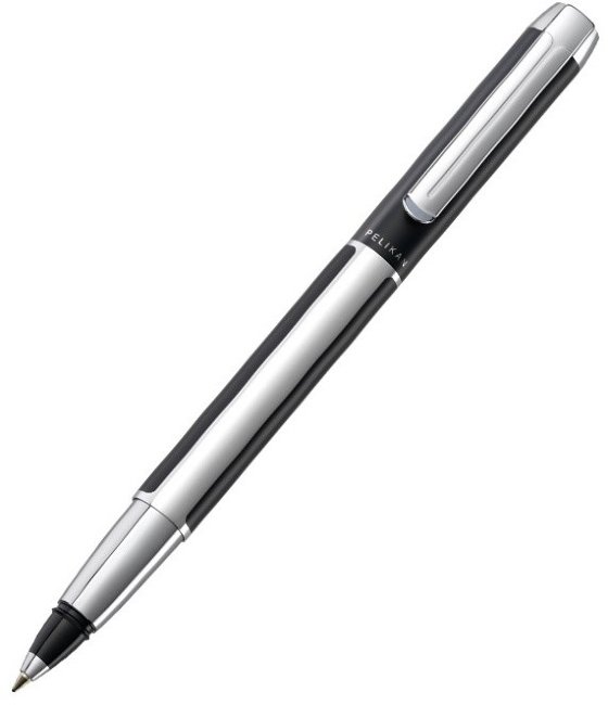 Роллер Pelikan Elegance Pura R40 Black Silver Роллер Pelikan Elegance Pura R40 Black Silver