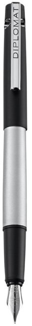 Перьевая ручка Diplomat Carisma Black Matt Chrome