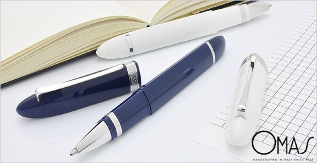 Ручка шариковая Omas 360 Mezzo Blue Ручка шариковая Omas 360 Mezzo Blue