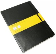 Блокнот Moleskine CLASSIC SOFT, клетка, черный