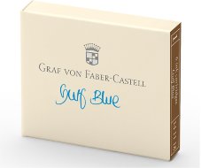 Картриджи для перьевой ручки Graf Von Faber-Castell, Gulf Blue