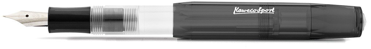 Ручка перьевая ICE Sport B 1.1мм чёрный прозрачный корпус