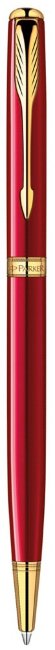 Шариковая ручка Parker Sonnet Slim `13 K439 Lacque Red GT
