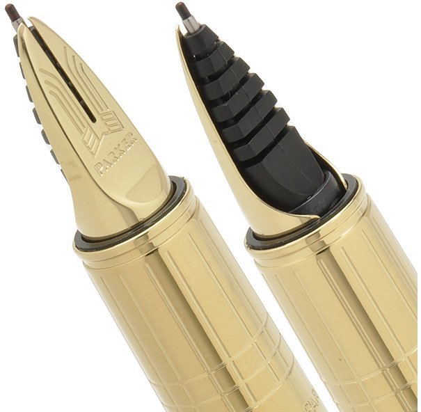 Ручка-5й пишущий узел Parker Ingenuity Slim F500, LaqBlack GT Ручка-5й пишущий узел Parker Ingenuity Slim F500, LaqBlack GT