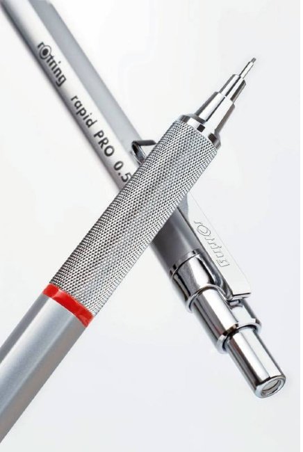 Карандаш механический Rotring Rapid Pro 1904255 0.5мм серебристый