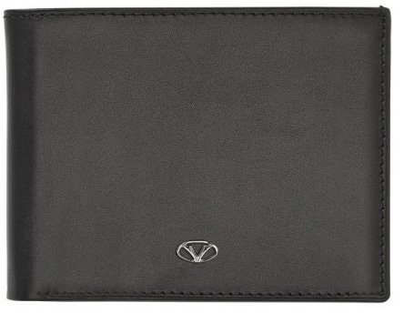 Портмоне Visconti горизонтальное, 6 отделений, черный