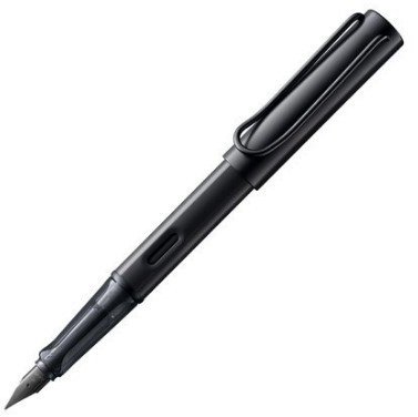 Комплект: Ручка перьевая Lamy Al-star Черный, Записная книжка, твердый переплет, А5, черный Комплект: Ручка перьевая Lamy Al-star Черный, Записная книжка, твердый переплет, А5, черный