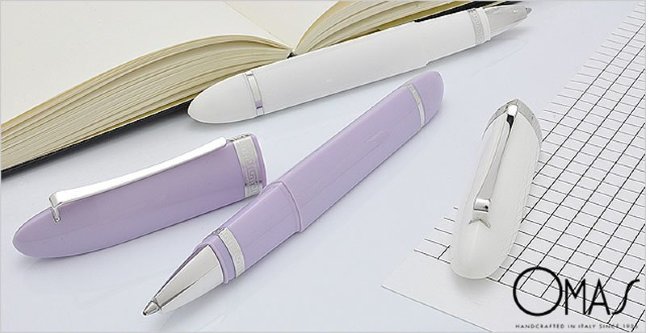 Ручка шариковая Omas 360 Mezzo Lilack Ручка шариковая Omas 360 Mezzo Lilack