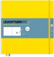 Скетчбук Leuchtturm Square 225х224мм, 150г/м2, 112 стр., твердая обложка, лимонный