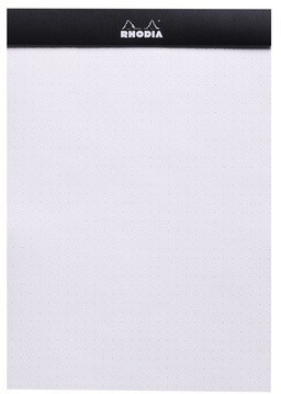 Блокнот Rhodia Basics №16, A5, точка, 80 г, черный Блокнот Rhodia Basics №16, A5, точка, 80 г, черный