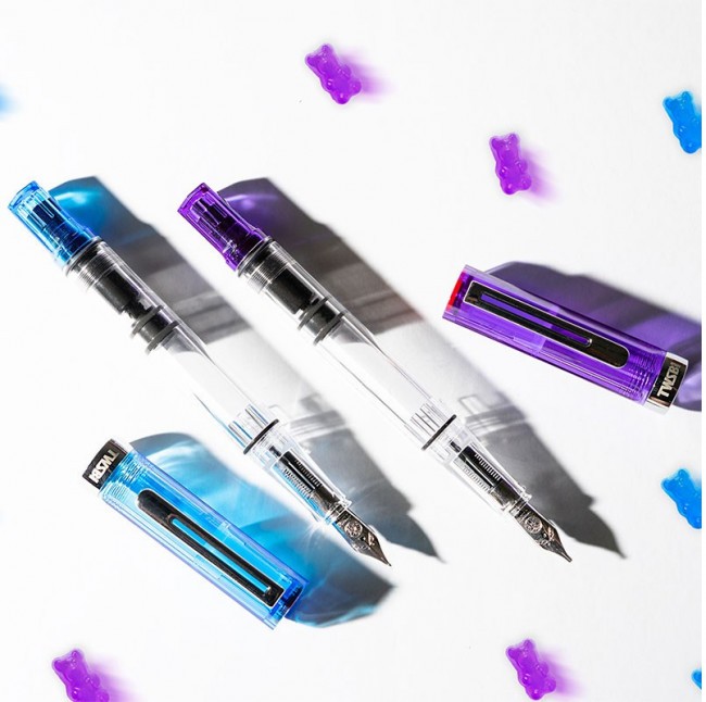 Ручка перьевая TWSBI ECO Glow фиолетовый Ручка перьевая TWSBI ECO Glow фиолетовый