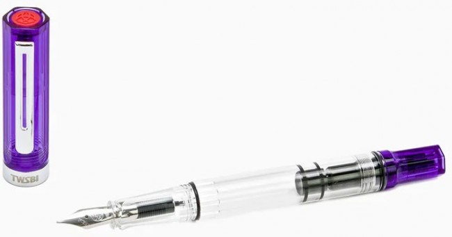 Ручка перьевая TWSBI ECO Glow фиолетовый Ручка перьевая TWSBI ECO Glow фиолетовый