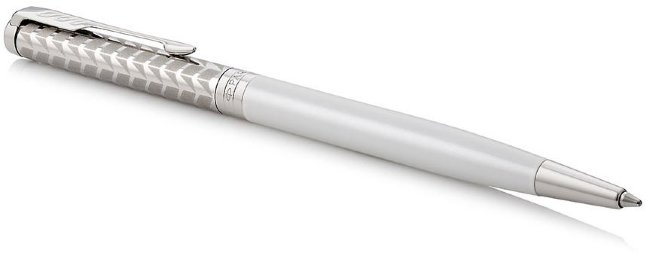 Ручка шариковая Parker Sonnet Premium Slim K440, Metal&Pearl CT Ручка шариковая Parker Sonnet Premium Slim K440, Metal&Pearl CT