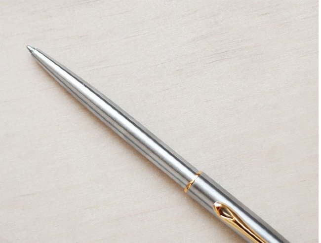 Шариковая ручка Diplomat Traveller Stainless Steel Gold