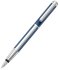 Перьевая ручка Pelikan Elegance Pura P40, синий/серебристый, перо EF, подарочная коробка