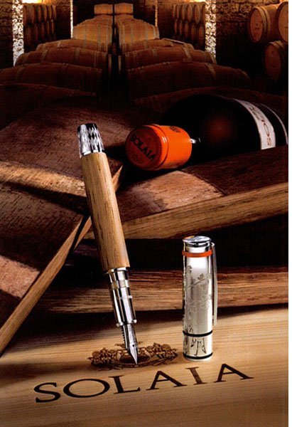 Ручка перьевая Omas Silver/Wood «Solaia» Ручка перьевая Omas Silver/Wood «Solaia»