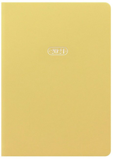 Еженедельник Letts PASTEL A5, светло-желтый