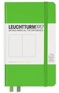 Записная книжка Leuchtturm A6 (нелинованная), 187 стр., твердая обложка, насыщенно-зеленая