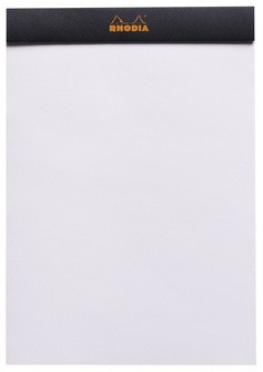 Блокнот Rhodia Basics №16, A5, без линовки, 80 г, черный Блокнот Rhodia Basics №16, A5, без линовки, 80 г, черный