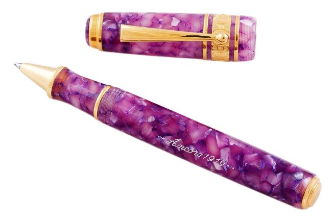 Ручка-роллер Ancora Maxima Color Purple Gold Ручка-роллер Ancora Maxima Color Purple Gold