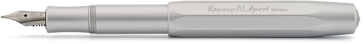 Ручка перьевая AL Sport M 0.9мм цвет корпуса серебряный