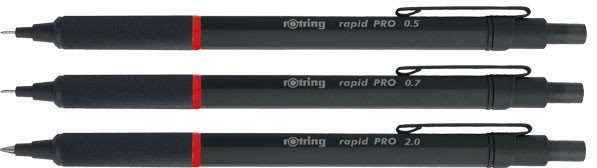 Карандаш механический Rotring Rapid Pro 1904257 0.7мм черный