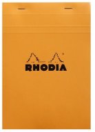 Блокнот Rhodia Basics №16, A5, клетка, 80 г, оранжевый