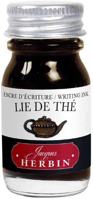 Чернила в банке Herbin, 10 мл, Lie de thé Темно-коричневый Чернила в банке Herbin, 10 мл, Lie de thé Темно-коричневый