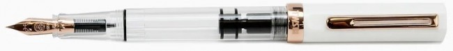 Ручка перьевая TWSBI ECO Rose Gold белый