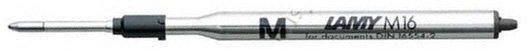 Стержень для шариковых ручек Lamy, M16, блистер, черный, М Стержень для шариковых ручек Lamy, M16, блистер, черный, М