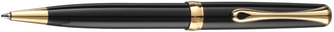 Шариковая ручка Diplomat Excellence A Black Lacquer Gold easyFlow Шариковая ручка Diplomat Excellence A Black Lacquer Gold easyFlow