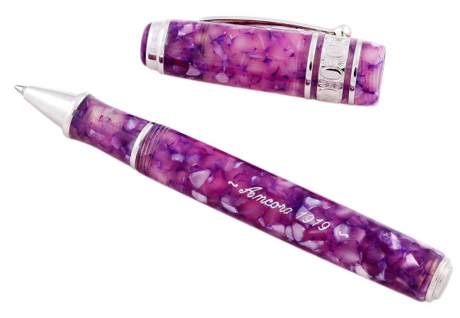 Ручка-роллер Ancora Maxima Color Purple Silver Ручка-роллер Ancora Maxima Color Purple Silver