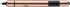 Ручка шариковая Lamy 281 pico с чехлом, розовое золото 