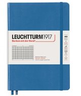 Записная книжка Leuchtturm A5 (в клетку) 251 стр., твердая обложка, деним