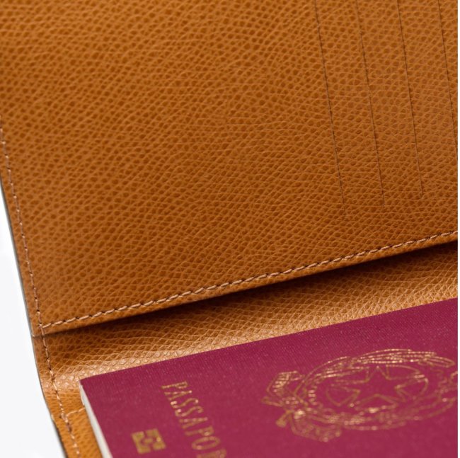 Обложка для паспорта Visconti VSCT Business Travel Collection цвет коньячный Обложка для паспорта Visconti VSCT Business Travel Collection цвет коньячный