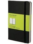 Блокнот Moleskine CLASSIC POCKET, нелинованный, черный