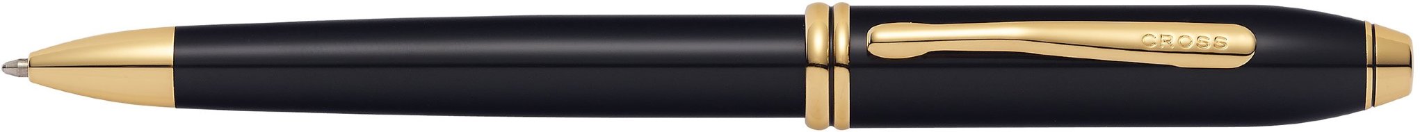 Шариковая ручка Cross Townsend 2015, Black Lacquer GT