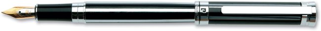 Перьевая ручка Pierre Cardin Evolution черный лак, хром Перьевая ручка Pierre Cardin Evolution черный лак, хром